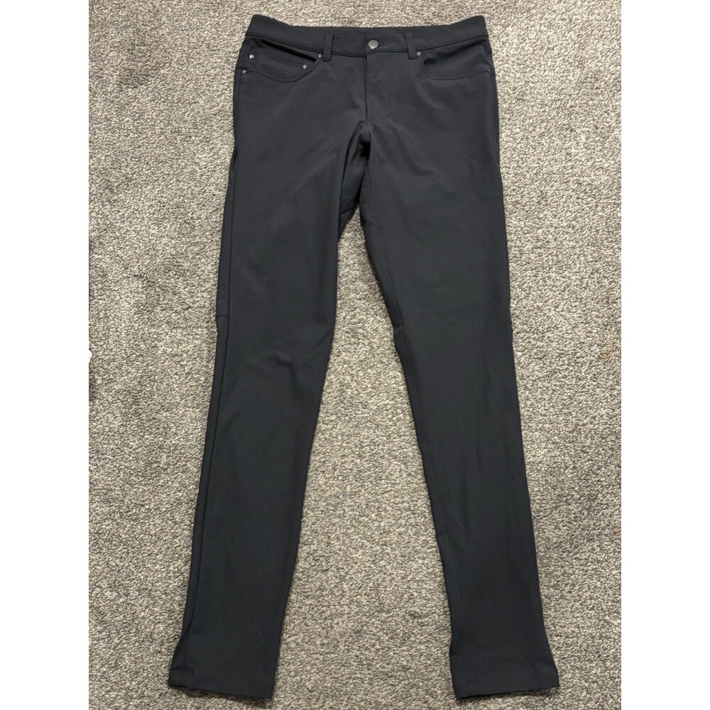 Lululemon Pants Mens 30x32 Obsidian ABC Skinny Warpstreme Office Commute Casual